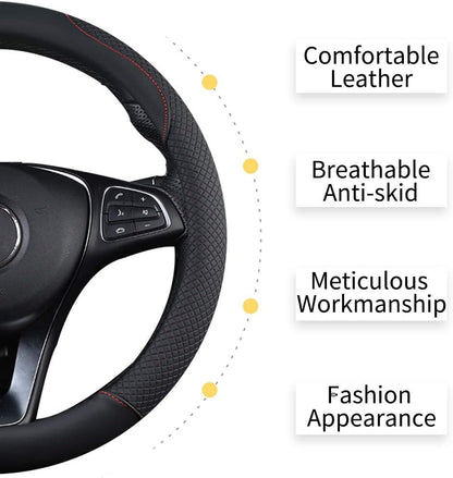 Steering Wheel Black & Red