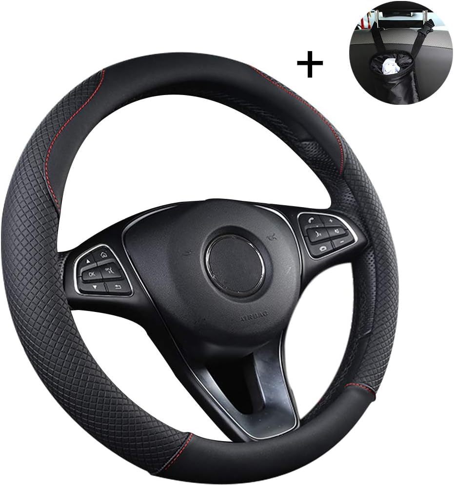 Steering Wheel Black & Red